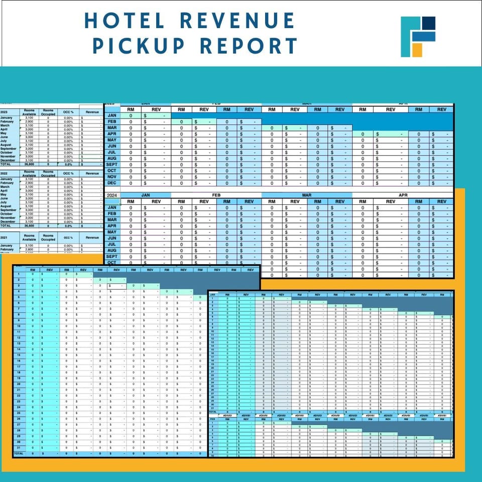 HOTEL REVENUE PICKUP REPORT